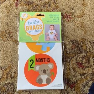 New  Belly BRAGS Stickers